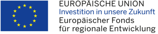 Wort-Logo des europäischen Fonds für regionale Entwicklung, EFRE.