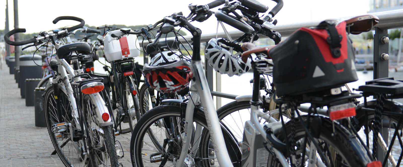E-Bikes am PHOENIX See in Dortmund